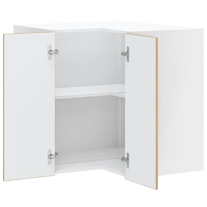 vidaXL Kitchen Wall Corner Cabinet "Lucca" Artisan Oak Engineered Wood