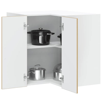 vidaXL Kitchen Wall Corner Cabinet "Lucca" Artisan Oak Engineered Wood