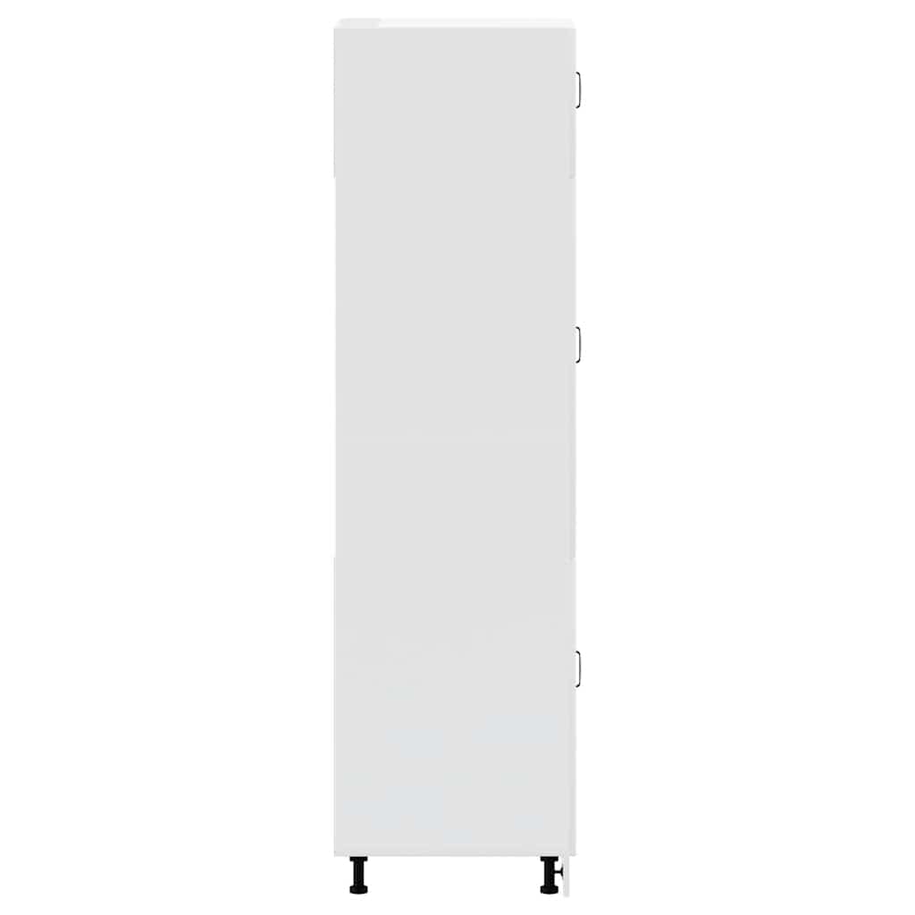 vidaXL Kitchen Cupboard "Lucca" White Engineered Wood