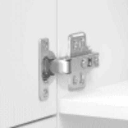 vidaXL Kitchen Cupboard "Lucca" High Gloss White Engineered Wood
