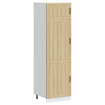 vidaXL Kitchen Cupboard "Lucca" Sonoma Oak Engineered Wood