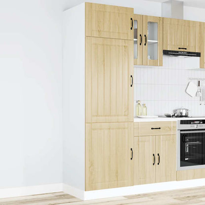 vidaXL Kitchen Cupboard "Lucca" Sonoma Oak Engineered Wood