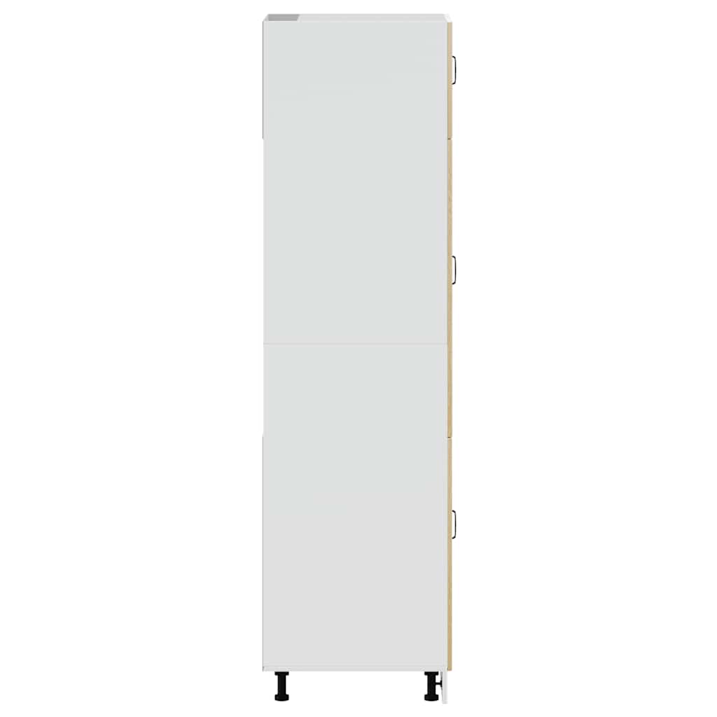 vidaXL Kitchen Cupboard "Lucca" Sonoma Oak Engineered Wood