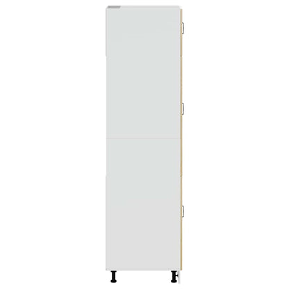 vidaXL Kitchen Cupboard "Lucca" Sonoma Oak Engineered Wood