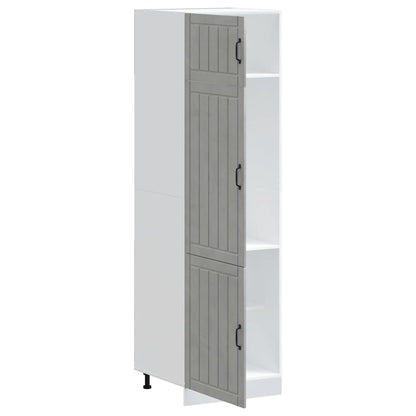 vidaXL Kitchen Cupboard "Lucca" Concrete Grey Engineered Wood