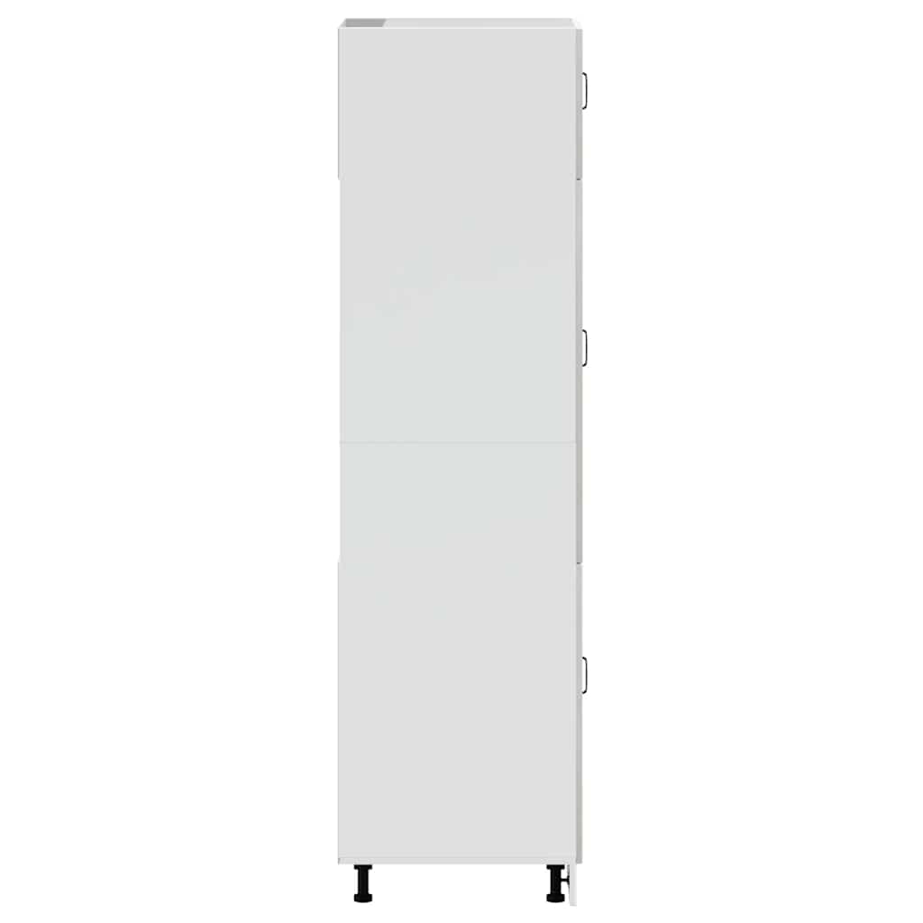 vidaXL Kitchen Cupboard "Lucca" Concrete Grey Engineered Wood