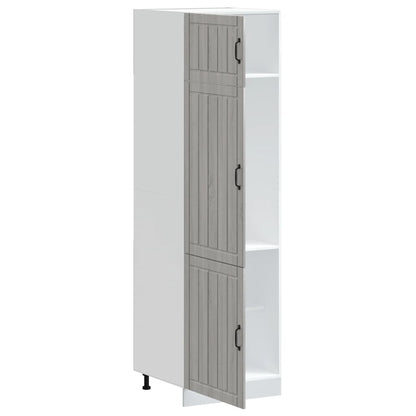 vidaXL Kitchen Cupboard "Lucca" Grey Sonoma Engineered Wood