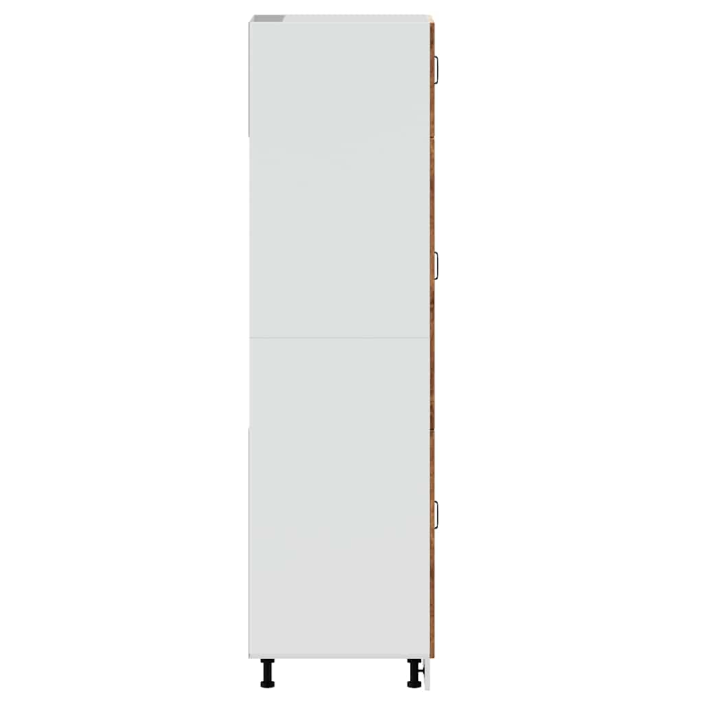 vidaXL Kitchen Cupboard Lucca Old Wood Engineered Wood