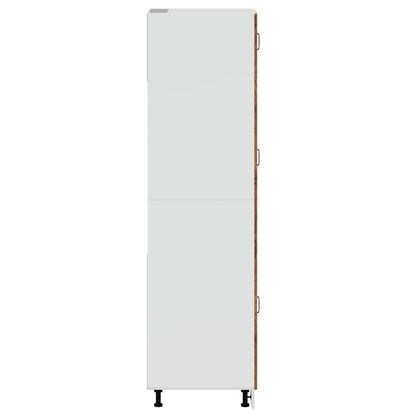 vidaXL Kitchen Cupboard "Lucca" Old Wood Engineered Wood