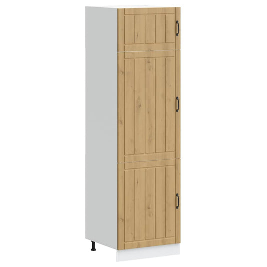 vidaXL Kitchen Cupboard "Lucca" Artisan Oak Engineered Wood