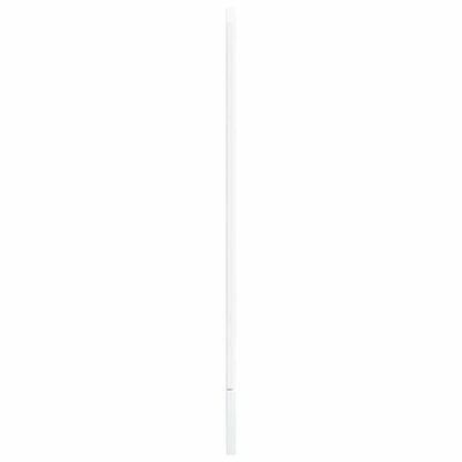 vidaXL Dishwasher Panel "Lucca" White Engineered Wood