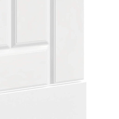 vidaXL Dishwasher Panel "Lucca" High Gloss White Engineered Wood