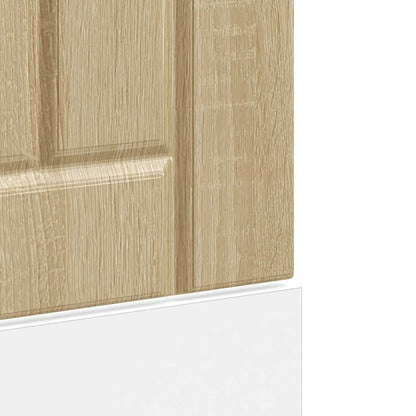 vidaXL Dishwasher Panel "Lucca" Sonoma Oak Engineered Wood