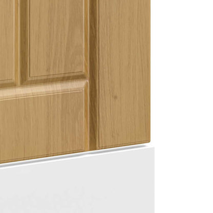 vidaXL Dishwasher Panel "Lucca" Artisan Oak Engineered Wood