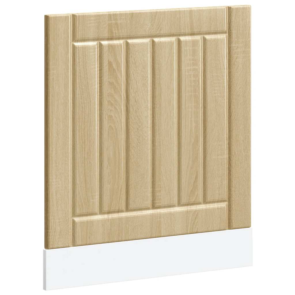 vidaXL Dishwasher Panel "Lucca" Sonoma Oak Engineered Wood