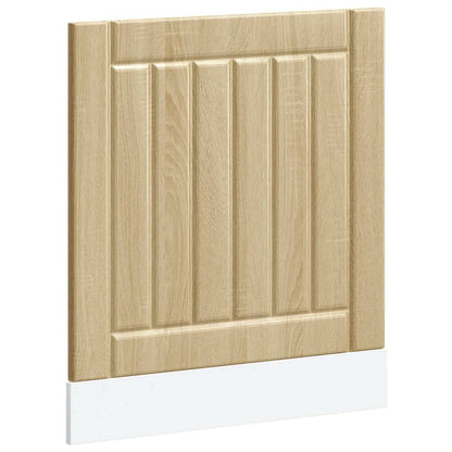 vidaXL Dishwasher Panel "Lucca" Sonoma Oak Engineered Wood