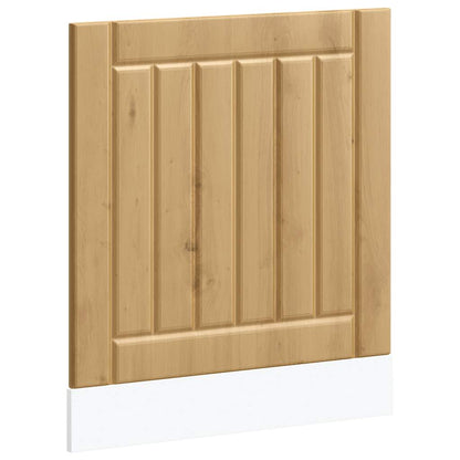 vidaXL Dishwasher Panel "Lucca" Artisan Oak Engineered Wood