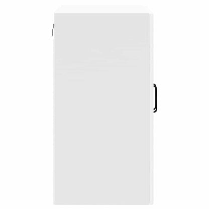 vidaXL Kitchen Wall Cabinet with Glass Door "Lucca" White Engineered Wood