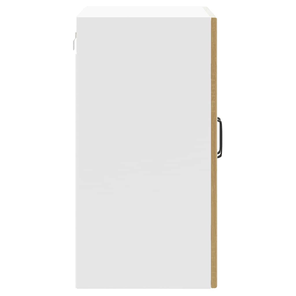 vidaXL Kitchen Wall Cabinet with Glass Door Lucca Sonoma Oak Engineered Wood