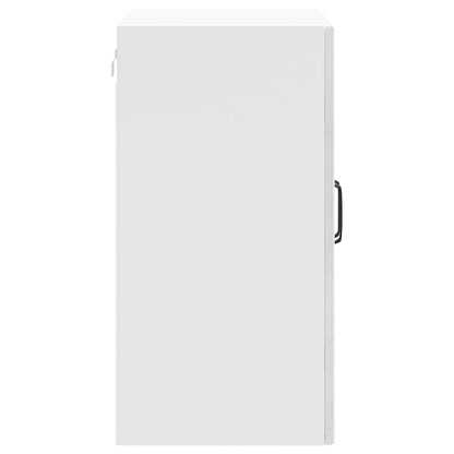 vidaXL Kitchen Wall Cabinet with Glass Door "Lucca" Concrete Grey Engineered Wood