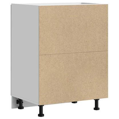 vidaXL Kitchen Base Cabinet Porto White Engineered Wood