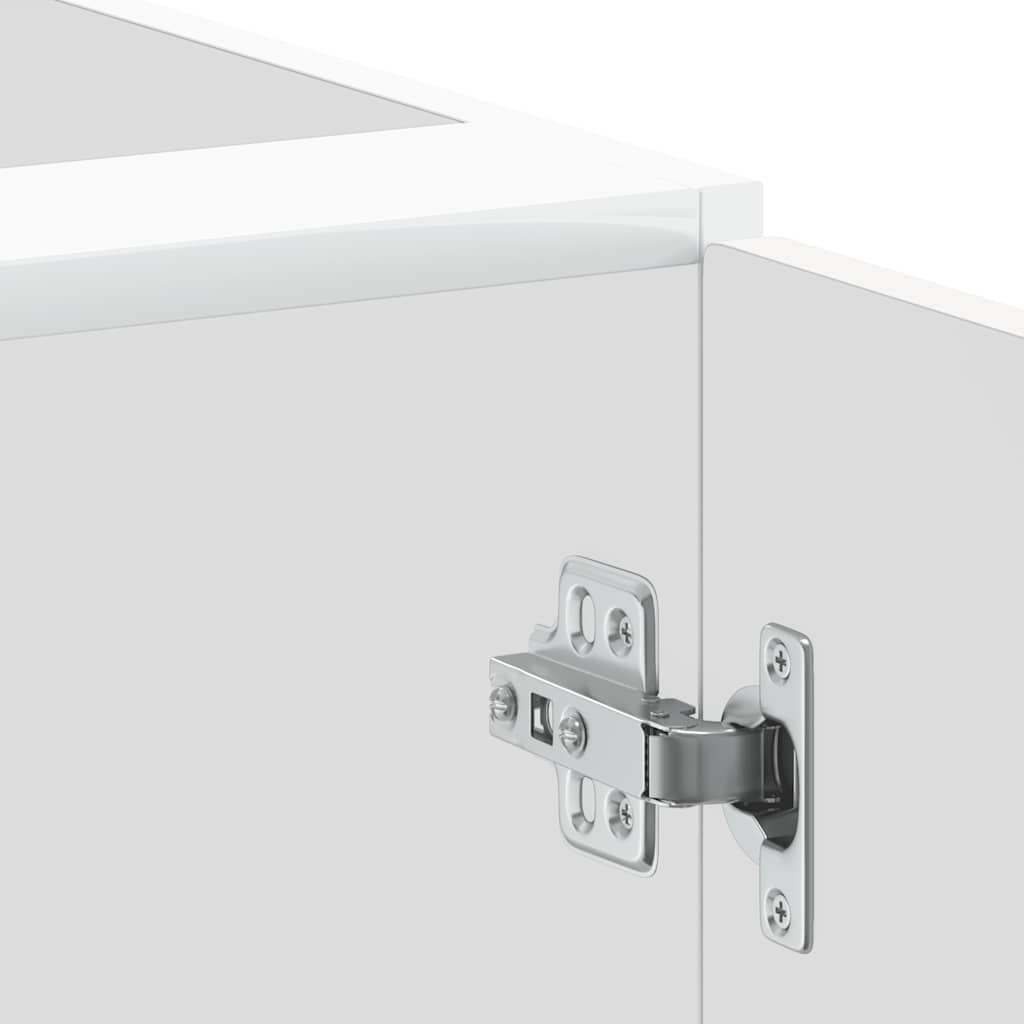 vidaXL Kitchen Base Cabinet Porto White Engineered Wood