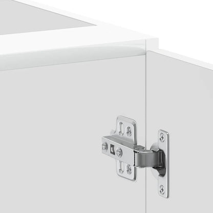 vidaXL Kitchen Base Cabinet Porto High Gloss White Engineered Wood