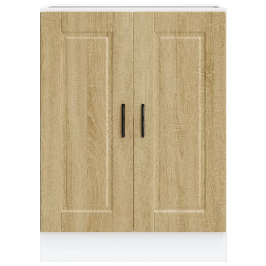 vidaXL Kitchen Base Cabinet Porto Sonoma Oak Engineered Wood