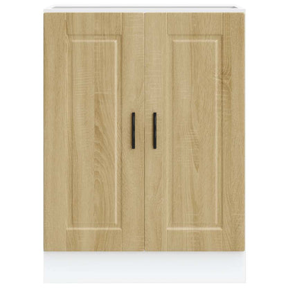 vidaXL Kitchen Base Cabinet Porto Sonoma Oak Engineered Wood