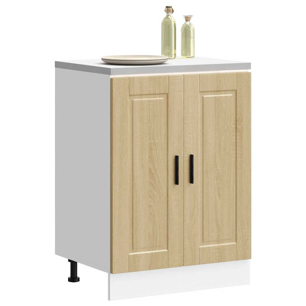 vidaXL Kitchen Base Cabinet Porto Sonoma Oak Engineered Wood