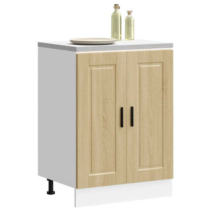 vidaXL Kitchen Base Cabinet Porto Sonoma Oak Engineered Wood