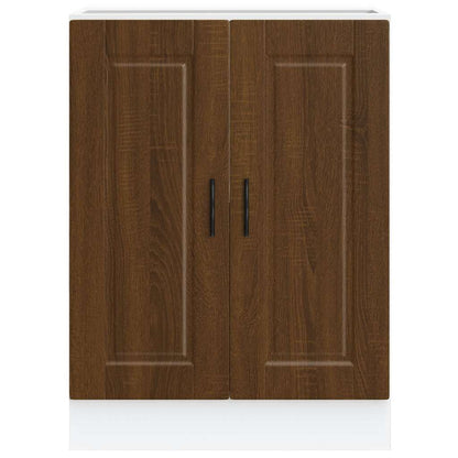 vidaXL Kitchen Base Cabinet Porto Brown Oak Engineered Wood