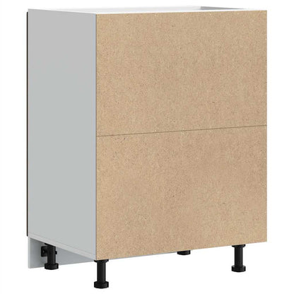 vidaXL Kitchen Base Cabinet Porto Brown Oak Engineered Wood