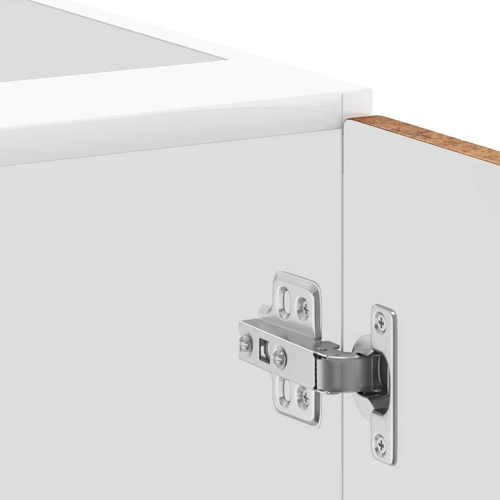 vidaXL Kitchen Base Cabinet "Porto" Old Wood Engineered Wood