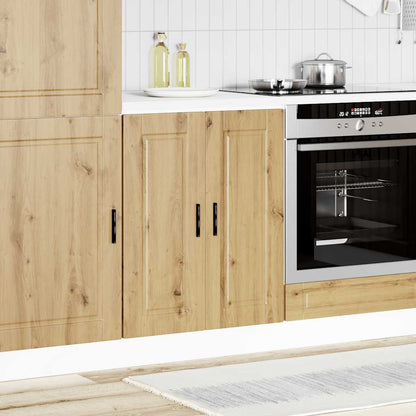 vidaXL Kitchen Base Cabinet "Porto" Artisan Oak Engineered Wood