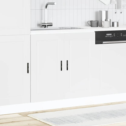 vidaXL Sink Base Cabinet "Porto" White 80x46x81.5 cm Engineered Wood