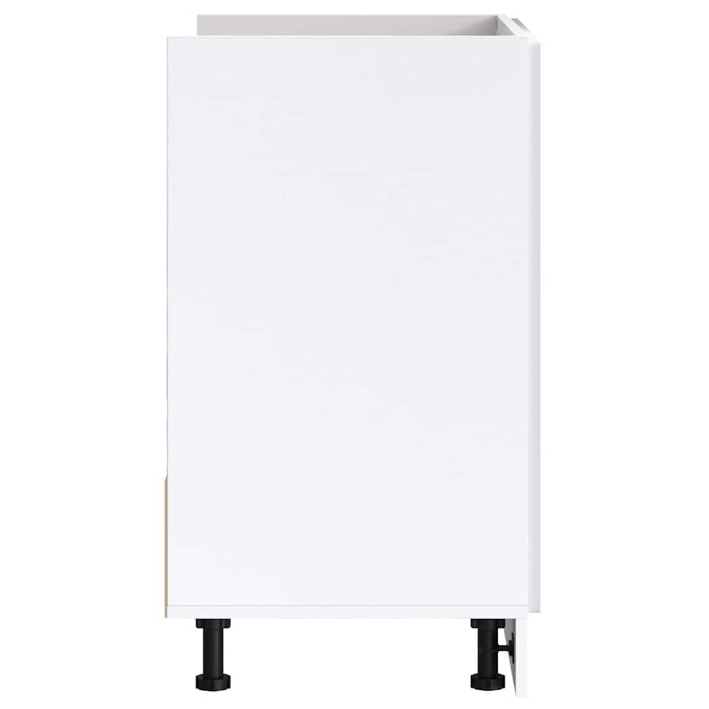 vidaXL Sink Base Cabinet "Porto" White 80x46x81,5 cm Engineered Wood
