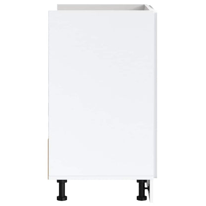 vidaXL Sink Base Cabinet "Porto" White 80x46x81,5 cm Engineered Wood