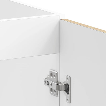 vidaXL Sink Base Cabinet "Porto" Sonoma Oak 80x46x81.5 cm Engineered Wood