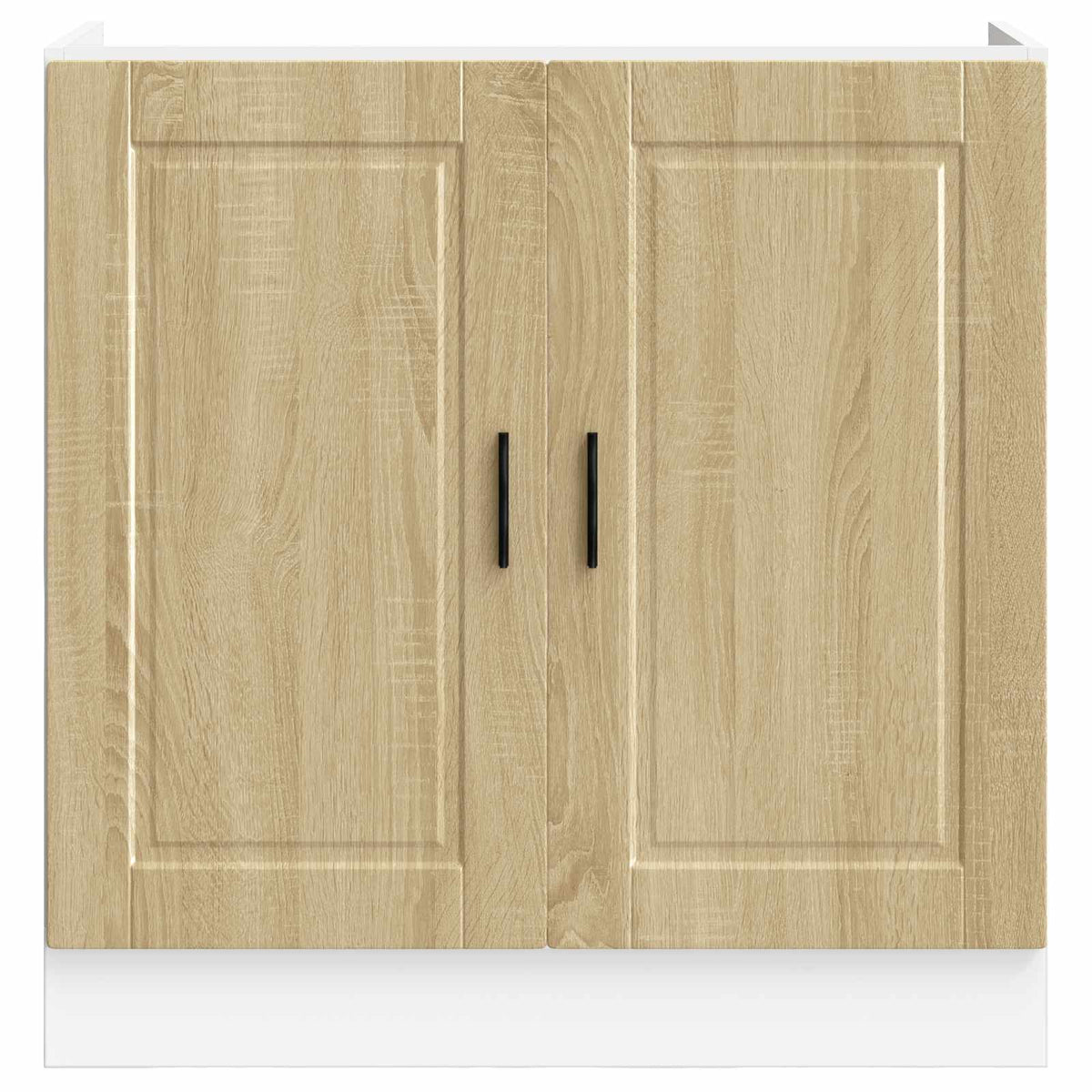 vidaXL Sink Base Cabinet "Porto" Sonoma Oak 80x46x81.5 cm