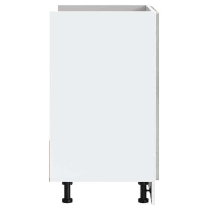 vidaXL Sink Base Cabinet "Porto" Concrete Grey 80x46x81.5 cm Engineered Wood