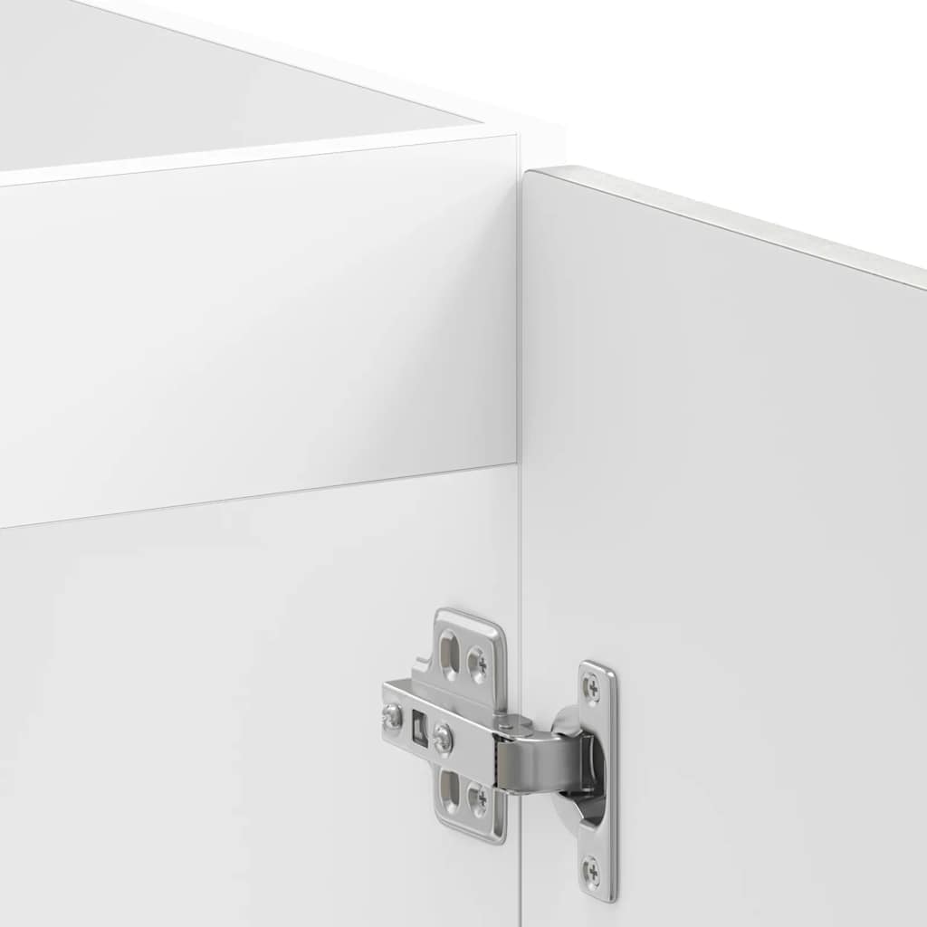 vidaXL Sink Base Cabinet "Porto" Concrete Grey 80x46x81.5 cm Engineered Wood