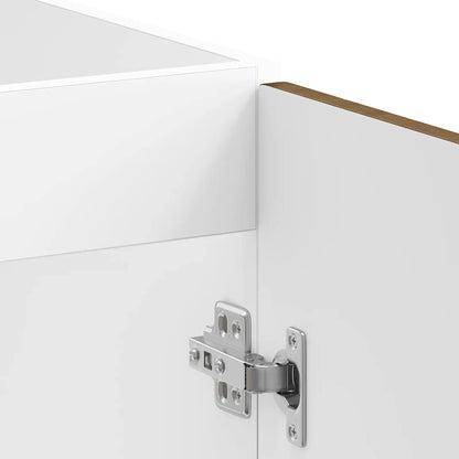 vidaXL Sink Base Cabinet "Porto" Brown Oak 80x46x81.5 cm Engineered Wood