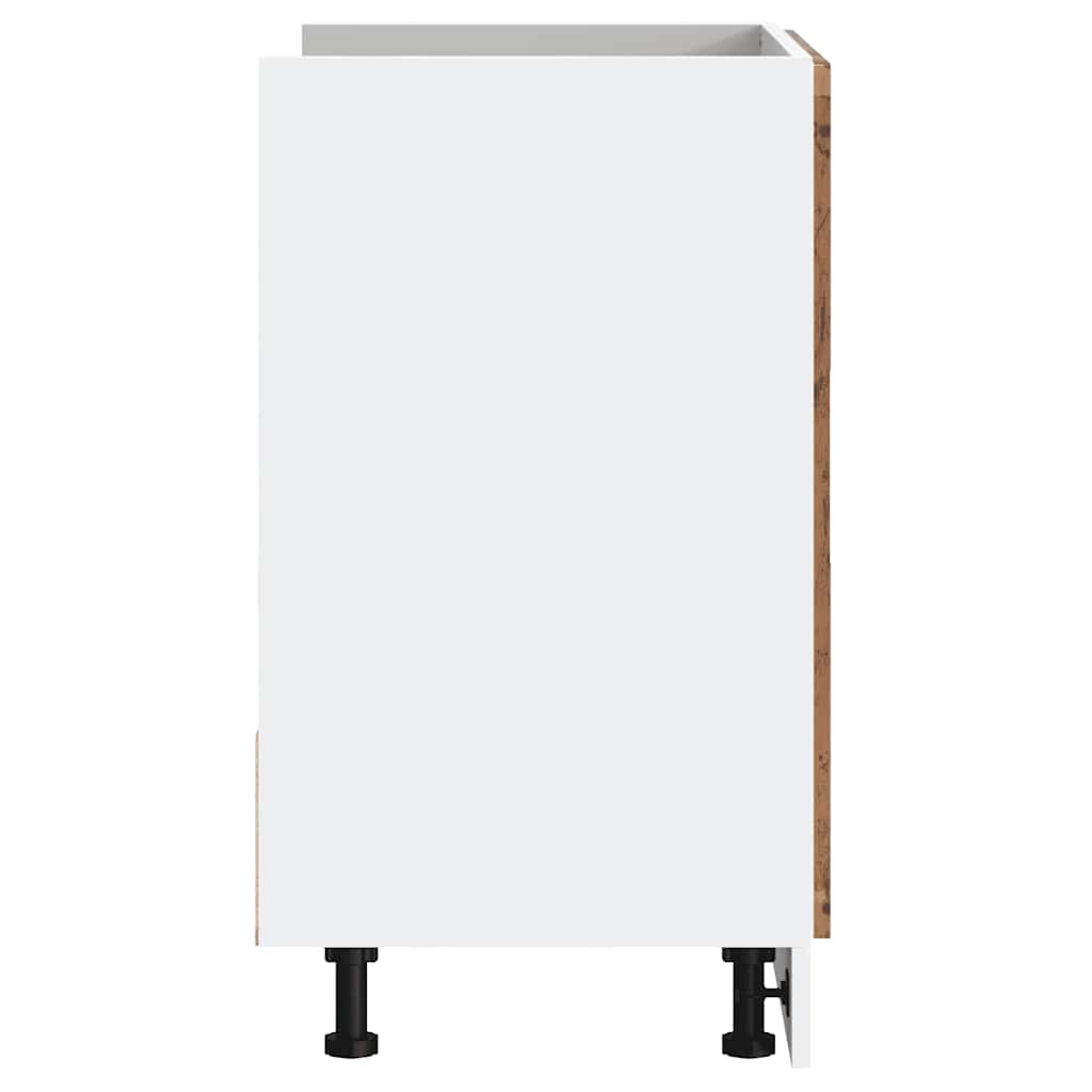 vidaXL Sink Base Cabinet "Porto" Old Wood 80x46x81,5 cm Engineered Wood