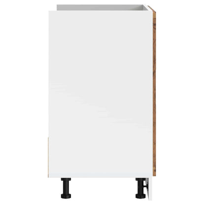 vidaXL Sink Base Cabinet "Porto" Old Wood 80x46x81.5cm Engineered Wood