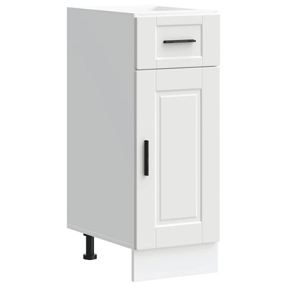vidaXL Kitchen Base Cabinet "Porto" White Engineered Wood