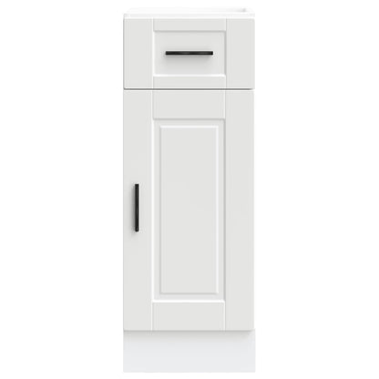 vidaXL Kitchen Base Cabinet "Porto" White Engineered Wood