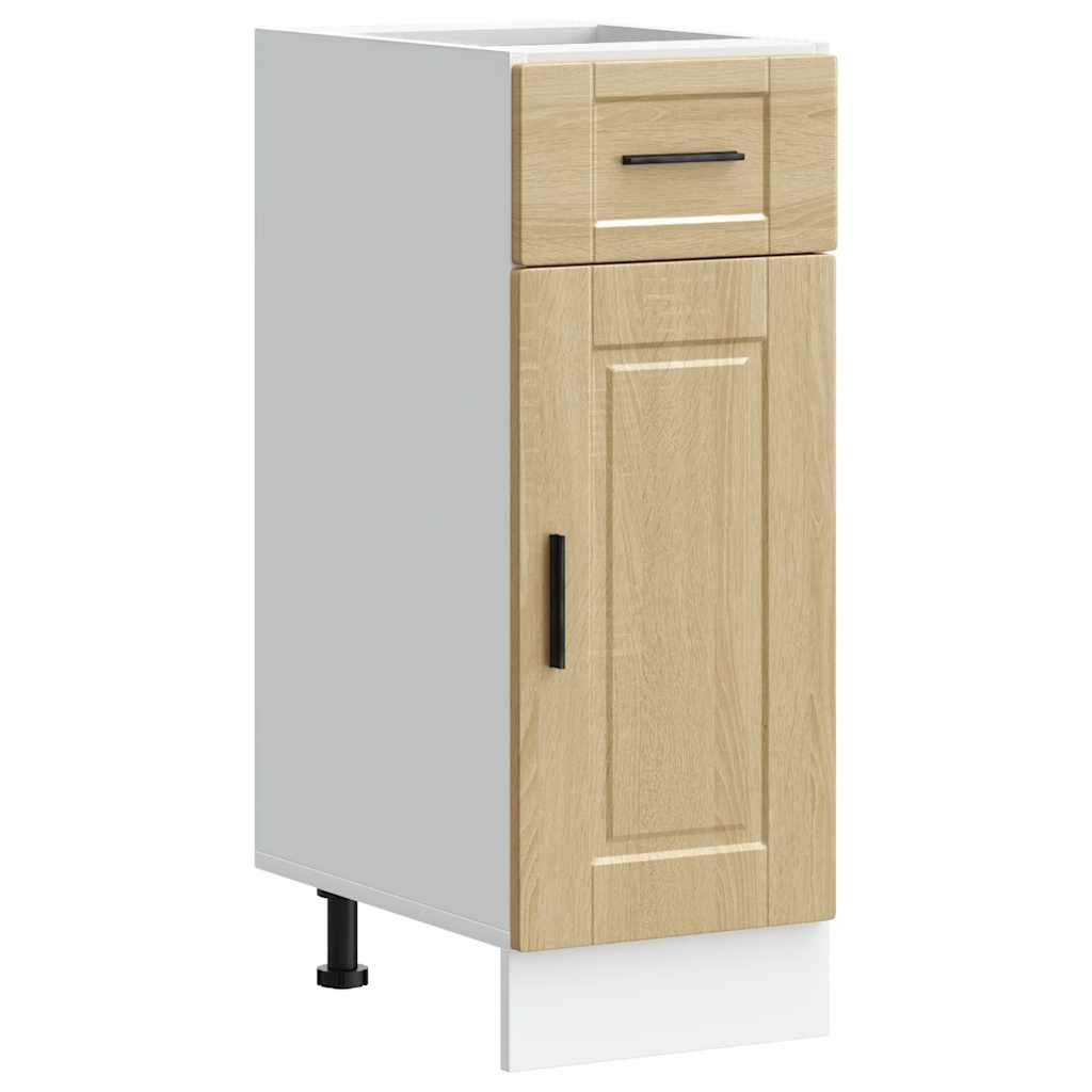 vidaXL Kitchen Base Cabinet "Porto" Sonoma Oak Engineered Wood
