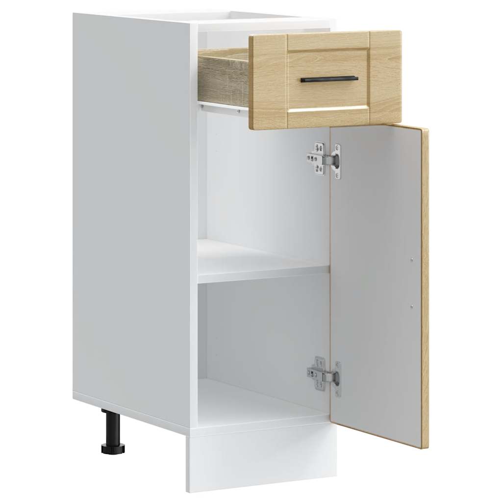 vidaXL Kitchen Base Cabinet "Porto" Sonoma Oak Engineered Wood
