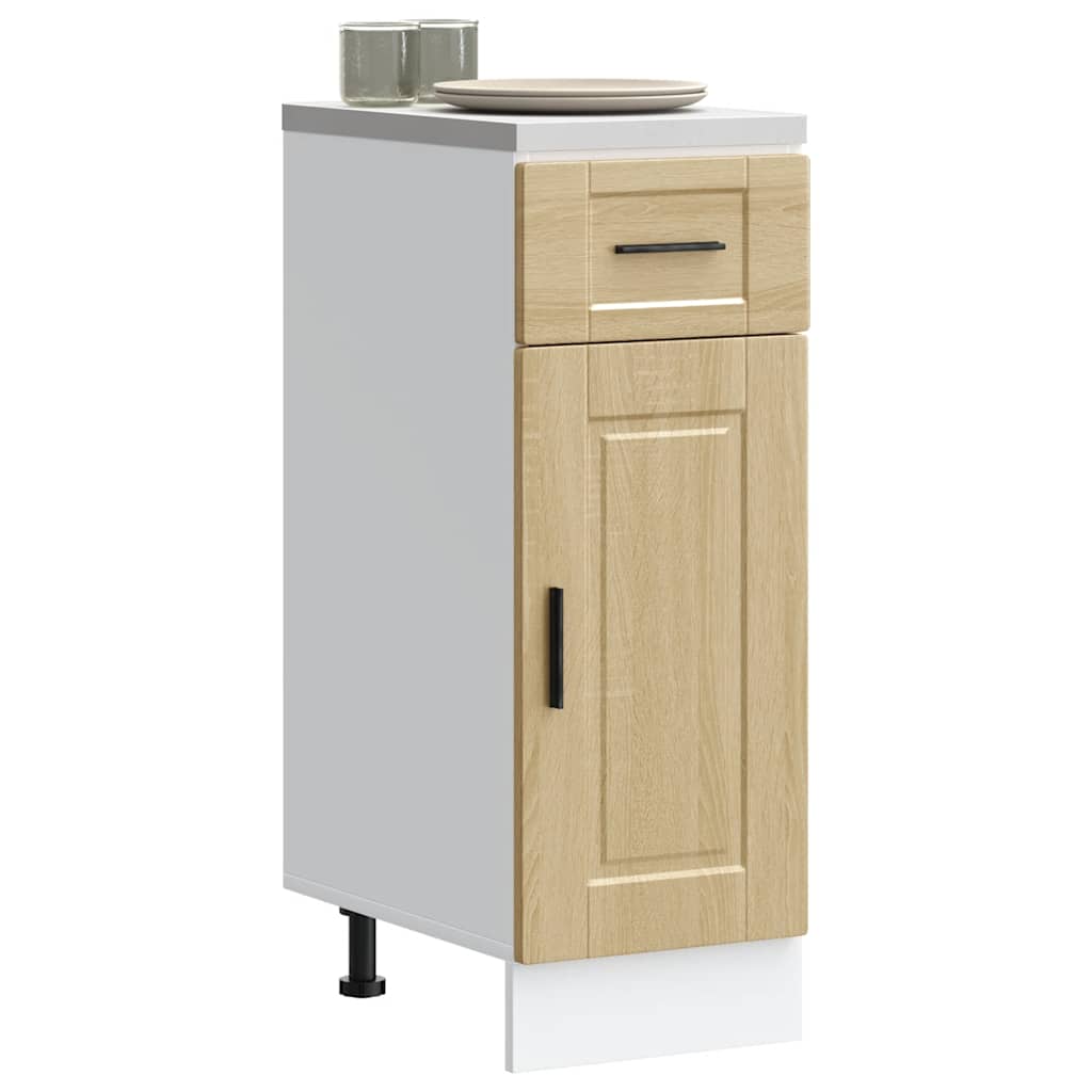 vidaXL Kitchen Base Cabinet "Porto" Sonoma Oak Engineered Wood